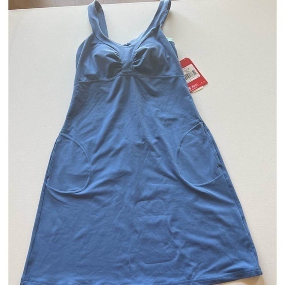 NWT North Face Women's Cadence Sleeveless Dress Magic Vintage Blue Size S (X) - Picture 1 of 6